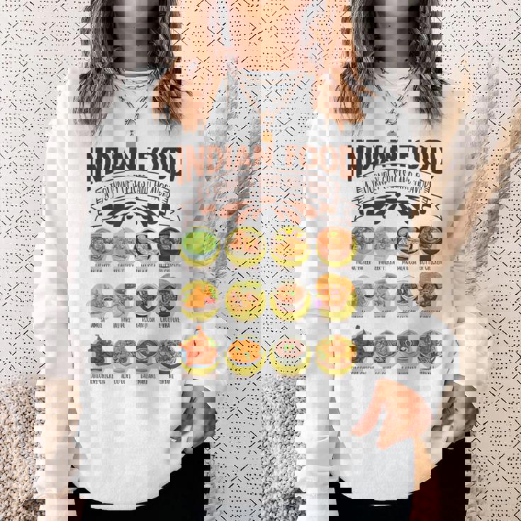 インド料理の多様性 インド料理 スウェットシャツ 彼女への贈り物