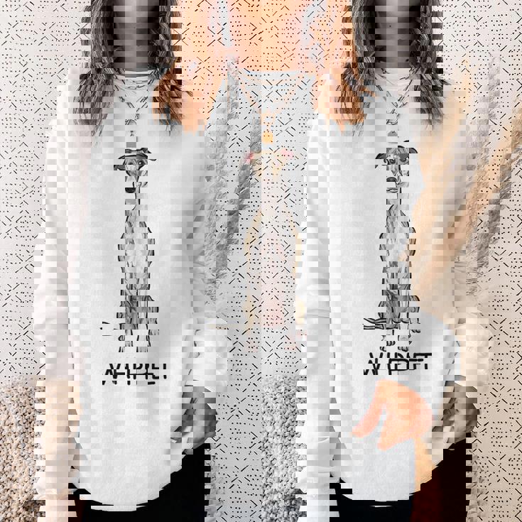 ウィペット・クレイジー・ドッグ・ラバー スウェットシャツ 彼女への贈り物