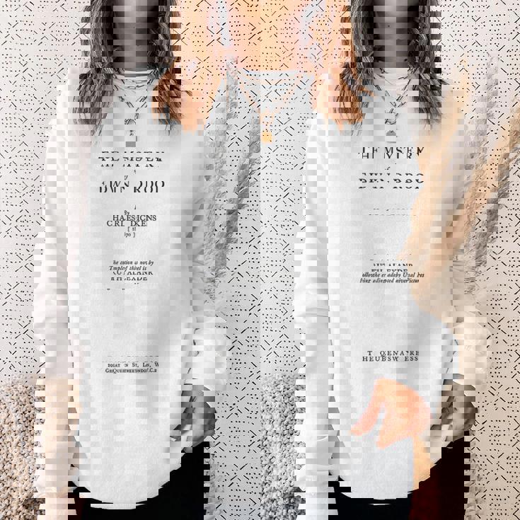 エドウィン・ドロードの謎 チャールズ・ディケンズ タイトルページ スウェットシャツ 彼女への贈り物