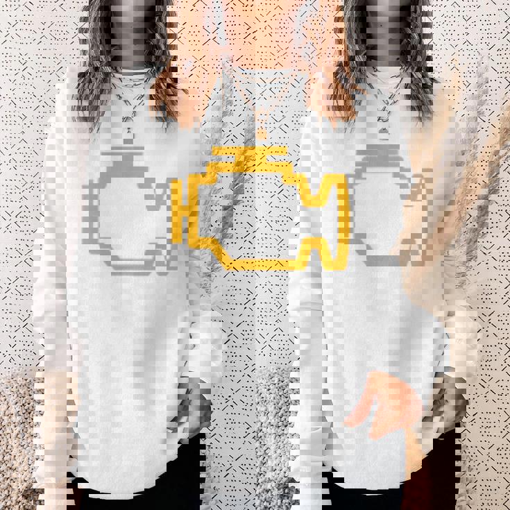 エンジンをチェック スウェットシャツ 彼女への贈り物