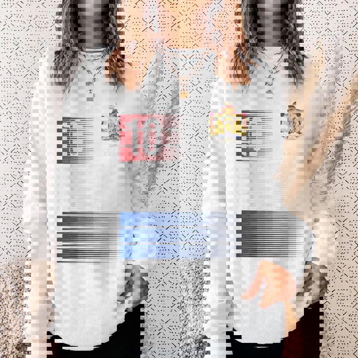 オランダ国旗 10 オランダオレンジ サッカー メンズ レディース キッズ ボーイズ スウェットシャツ 彼女への贈り物