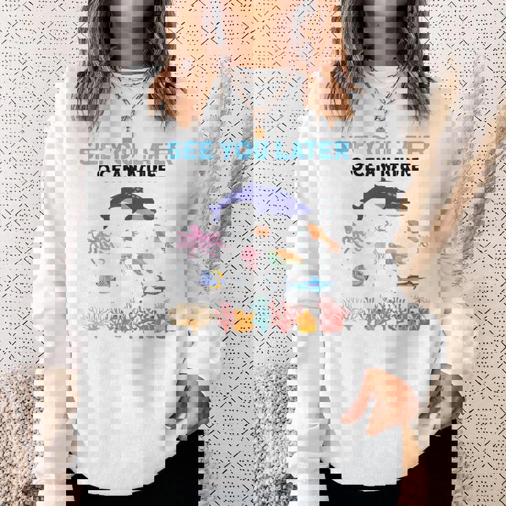 オーシャンネイチャー 未来の海洋生物学者 科学者 スウェットシャツ 彼女への贈り物