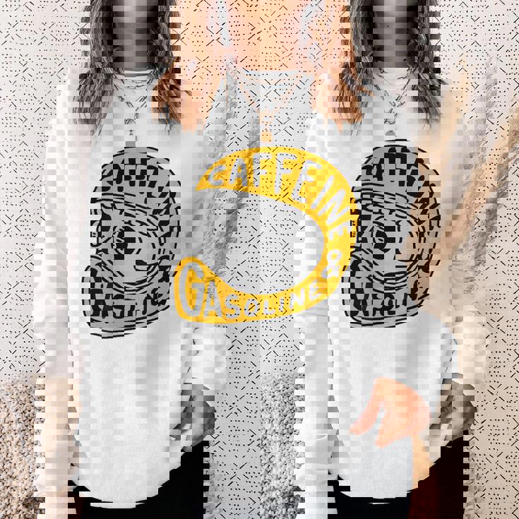 カフェインとガソリン スウェットシャツ 彼女への贈り物