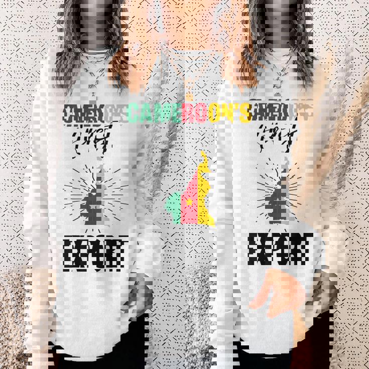 カメルーンの国旗 カメルーン語 スウェットシャツ 彼女への贈り物