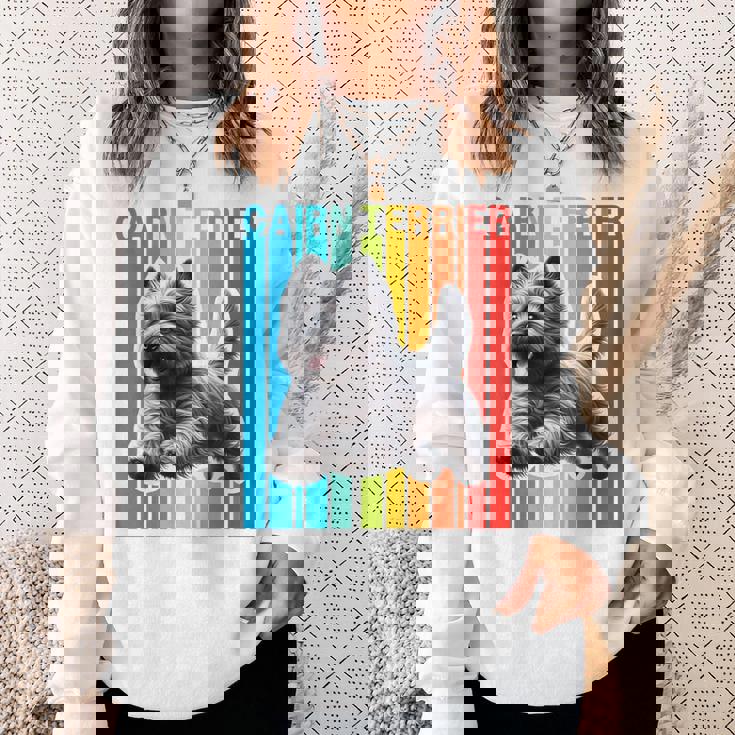 カラフル ケアンテリア スウェットシャツ 彼女への贈り物