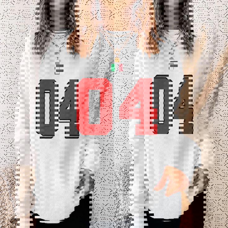 カレッジ 04 ナンバー スタイル ヴィンテージ イタリア国旗 スウェットシャツ 彼女への贈り物