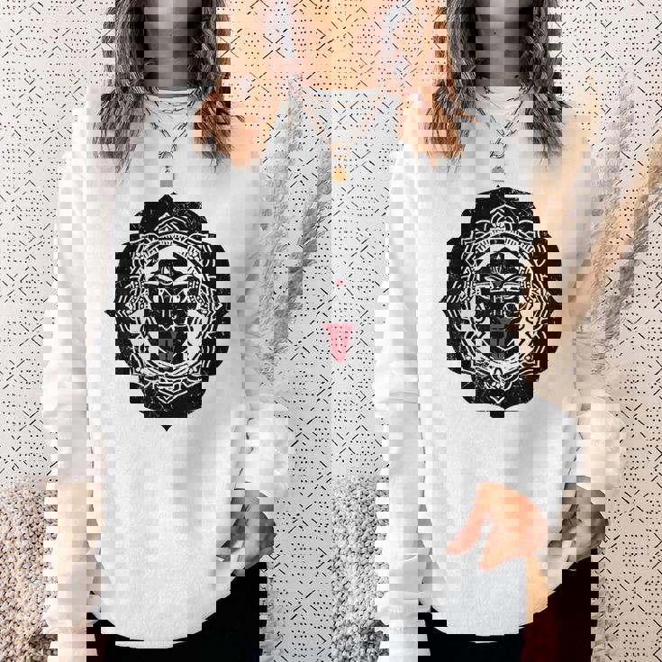 カーリー ヒンドゥー教 神 女神 インド 聖なるヨガ プージャ カーリー スウェットシャツ 彼女への贈り物