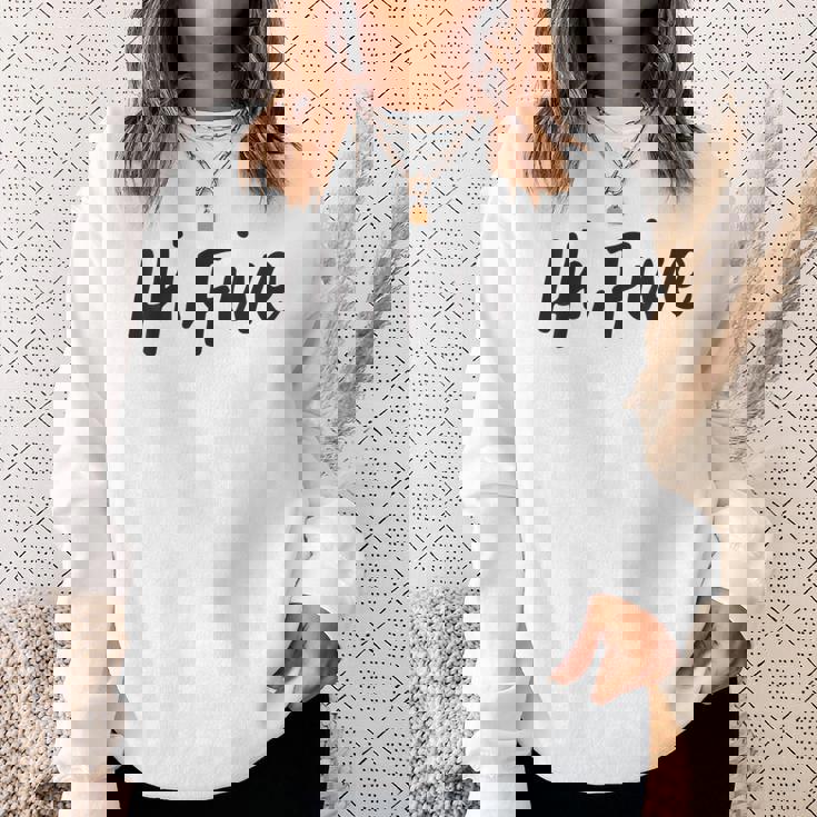 キッズ Hi Five 5Th Birthday 5歳 パーティー 幼稚園 スウェットシャツ 彼女への贈り物