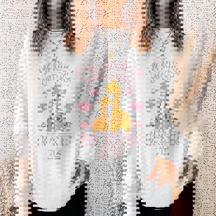 キッズ キリン、ついにお姉ちゃんになります2025 スウェットシャツ 彼女への贈り物