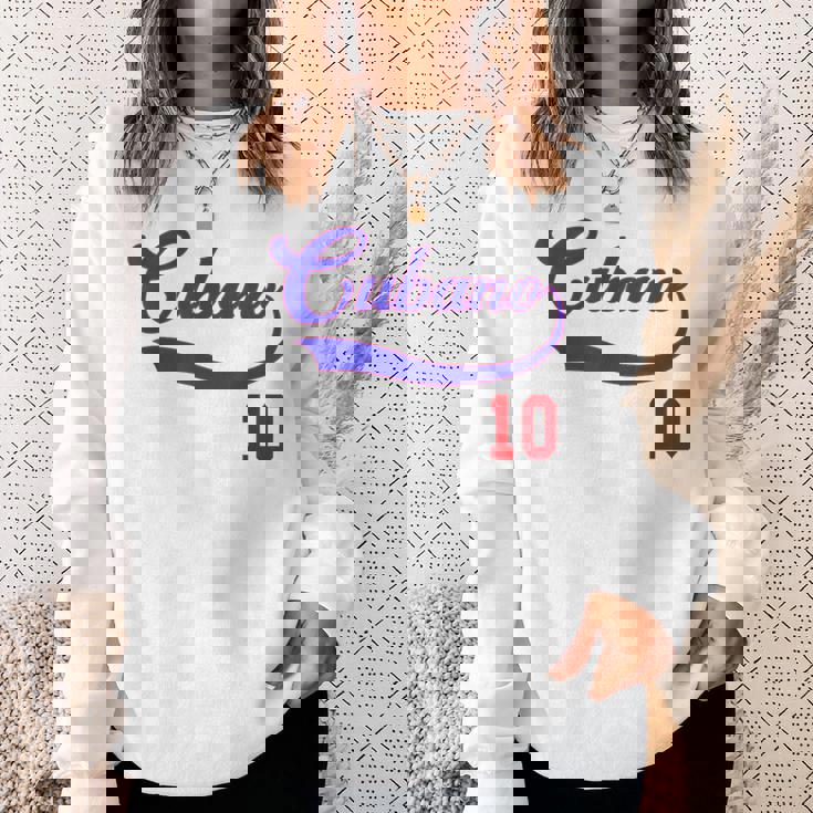 キューバノ 野球 お土産 スラング 男の子 アセレ キューバ キューバ 男性 スウェットシャツ 彼女への贈り物