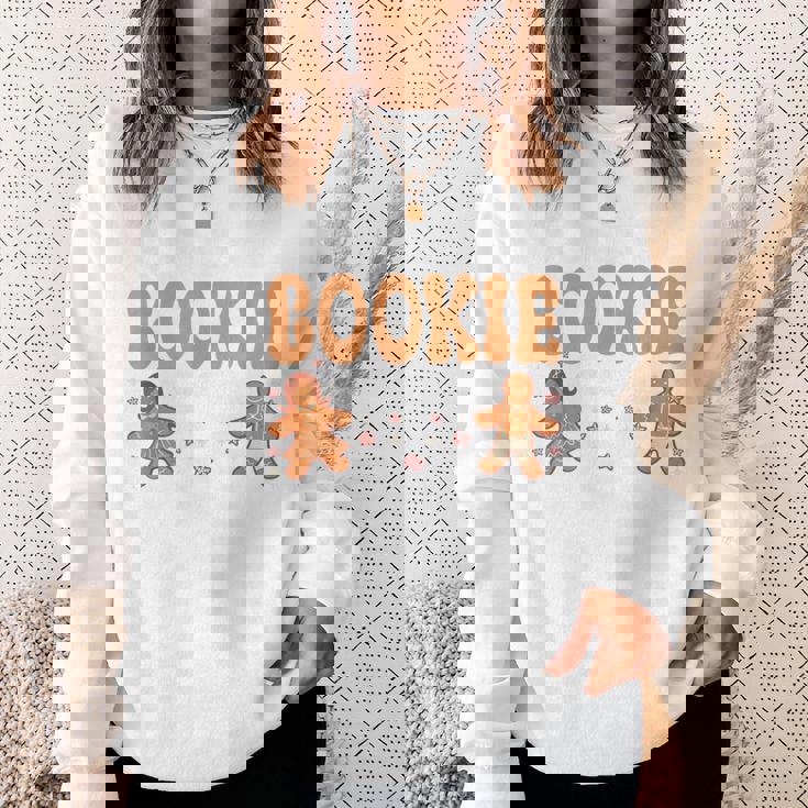 クリスマス認定クッキーテスタースタイル スウェットシャツ 彼女への贈り物