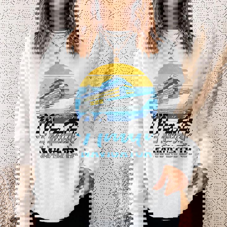 クルージング航海船キャプテンアンカークルーズディレクター スウェットシャツ 彼女への贈り物