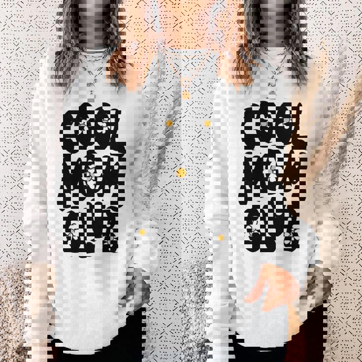 クールなママは無敵の母性ママライフ 長袖tシャツ スウェットシャツ 彼女への贈り物