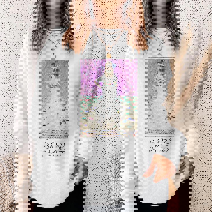 グスタフ・クリムト アートワーク スウェットシャツ 彼女への贈り物