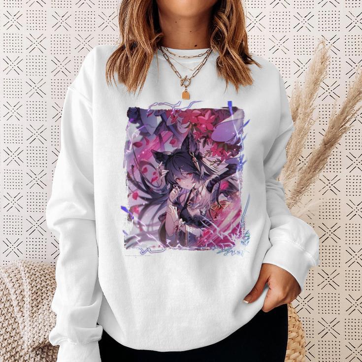グランブルーファンタジーヴァーサス -ライジング- ニーア（2） 長袖tシャツ スウェットシャツ 彼女への贈り物