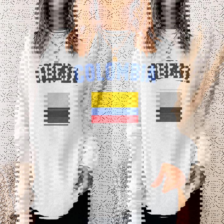 コロンビア国旗 スウェットシャツ 彼女への贈り物