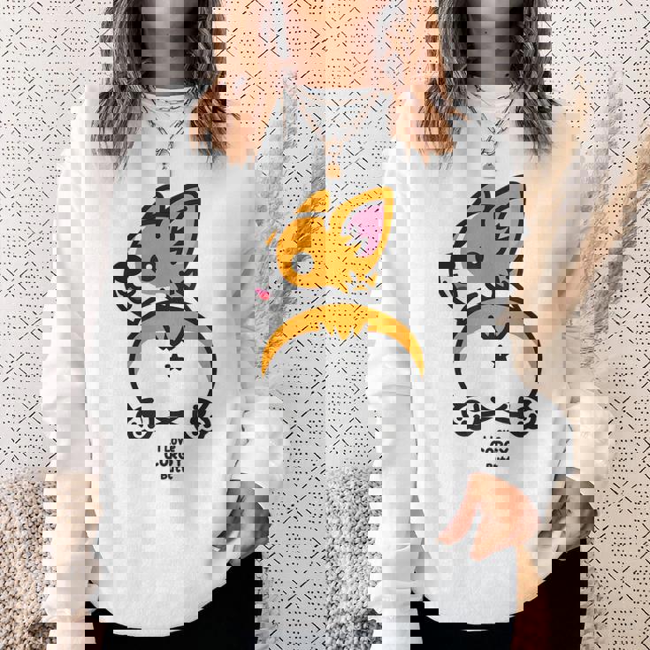 コーギーお尻大好き スウェットシャツ 彼女への贈り物