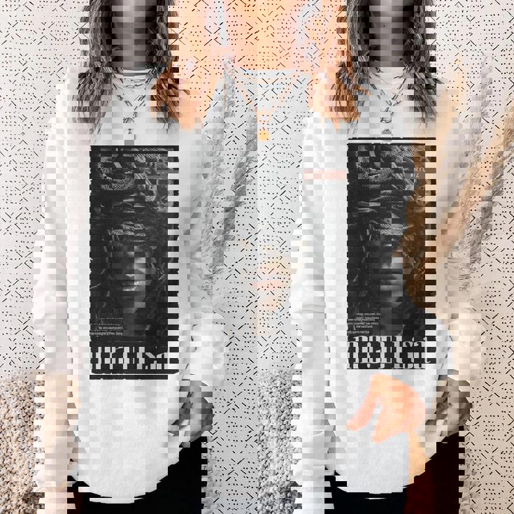 ゴルゴン メデューサ 女神 蛇 ギリシャ神話 メデューサ 長袖tシャツ スウェットシャツ 彼女への贈り物