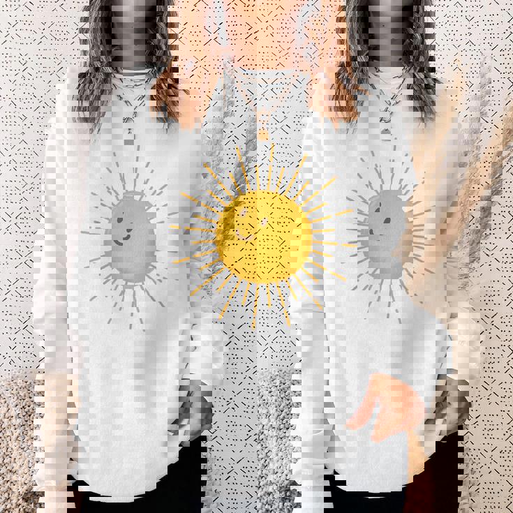 サンシャイン 晴れ 太陽 スウェットシャツ 彼女への贈り物