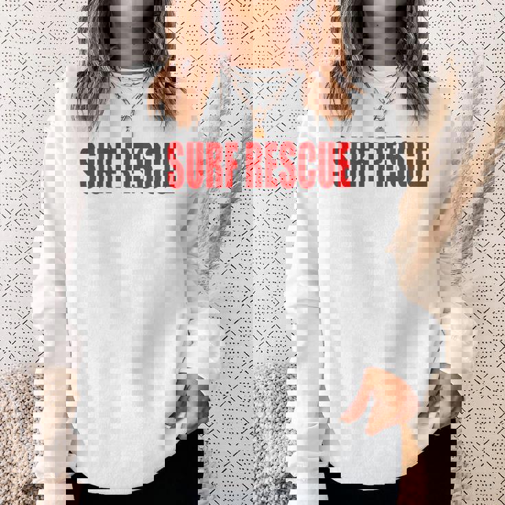 サーフレスキュービーチパトロールショアライフガード スウェットシャツ 彼女への贈り物