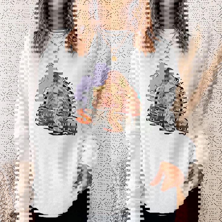 シャグ 手巻き煙草 バックプリント スウェットシャツ 彼女への贈り物