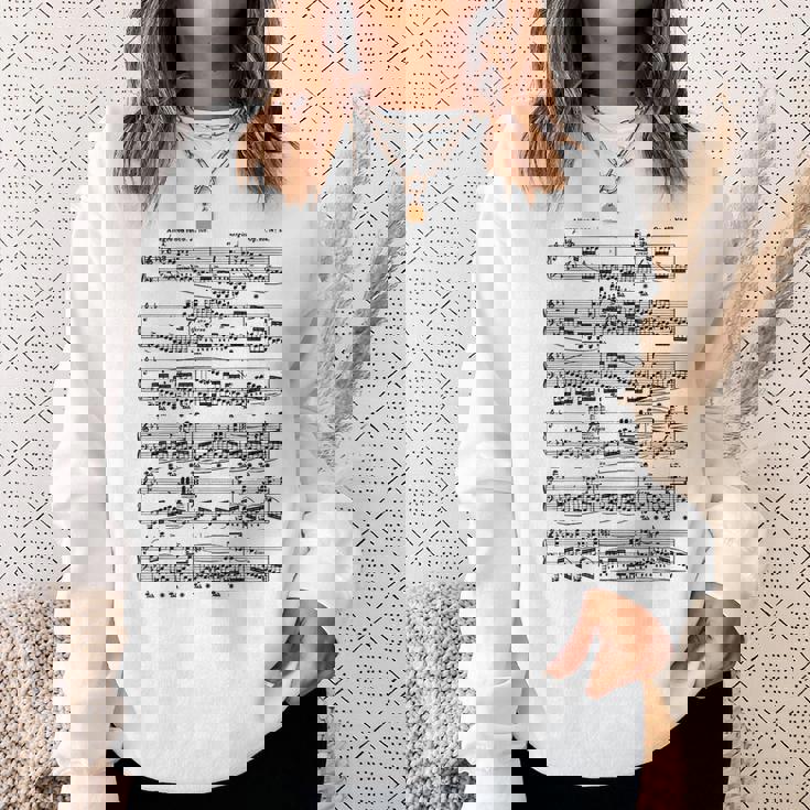 ショパン革命エチュードピアノピアニスト スウェットシャツ 彼女への贈り物