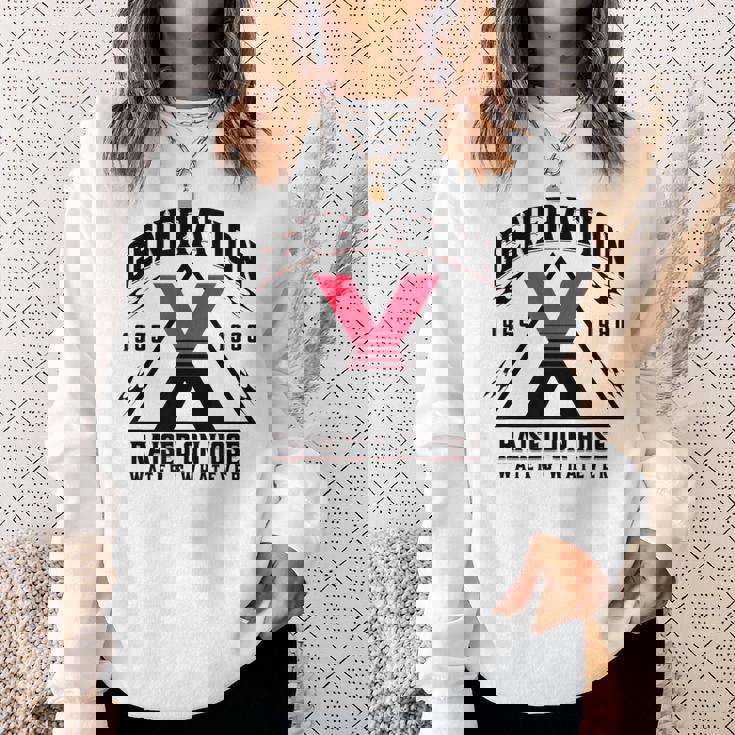 ジェネレーションxはホースウォーターで育ちました 1965 1980 スウェットシャツ 彼女への贈り物