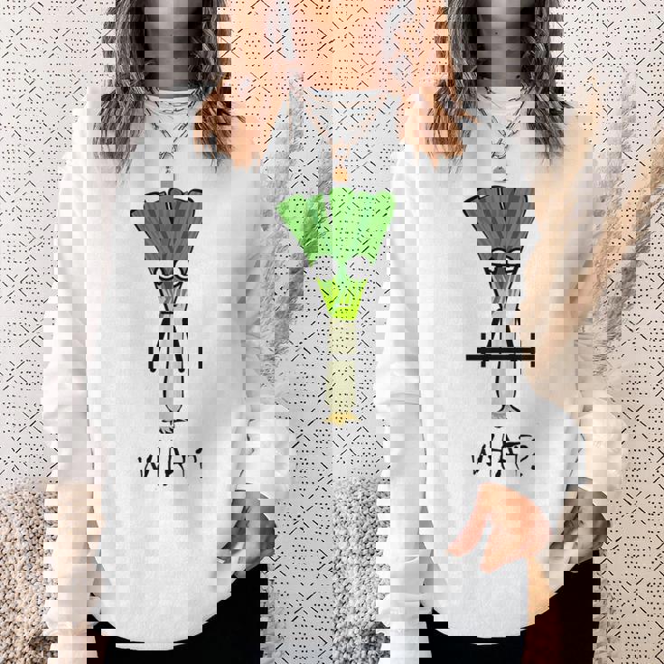 ジムでのトレーニングのための面白いネギフィットネスギフト スウェットシャツ 彼女への贈り物