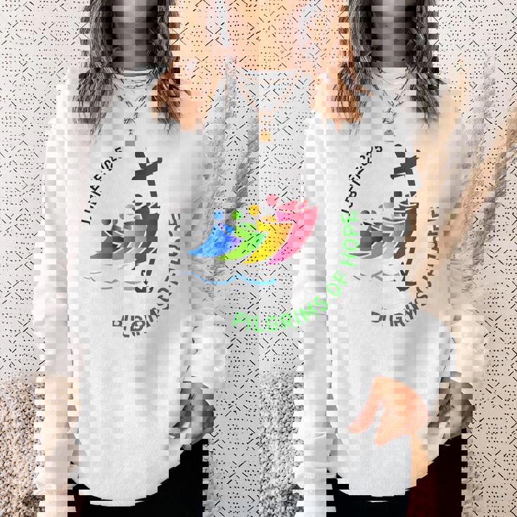 ジュビリー2025 信仰の旅への希望の巡礼者 スウェットシャツ 彼女への贈り物