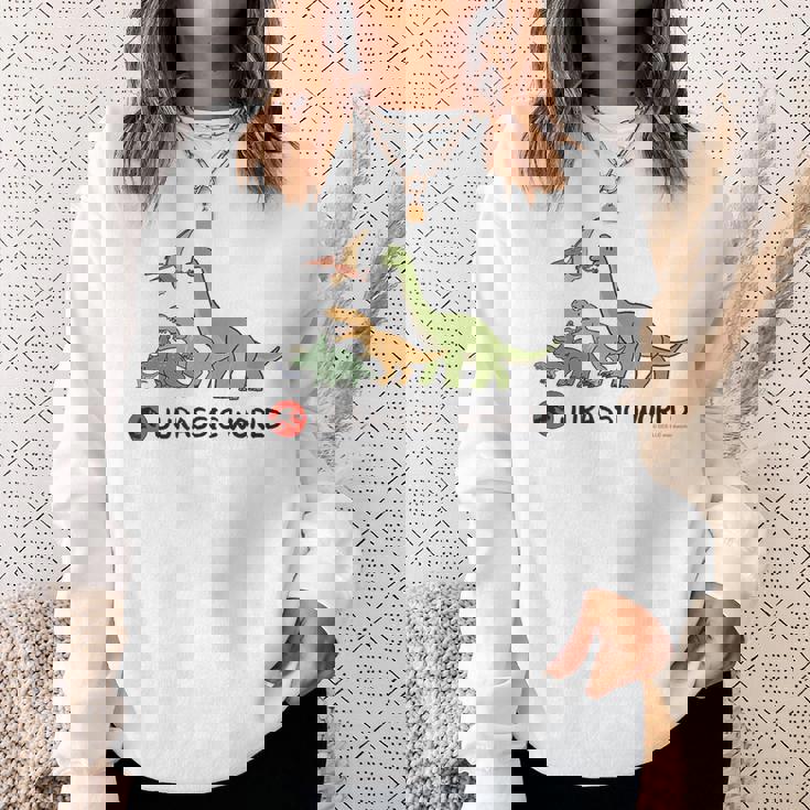 ジュラシック・ワールド Dinosaurs Loose Illust スウェットシャツ 彼女への贈り物