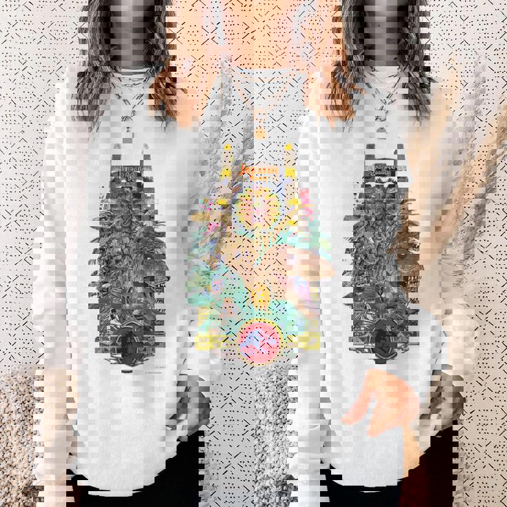 ジュラシック・ワールド Gate & Dinosaurs Arttyle スウェットシャツ 彼女への贈り物