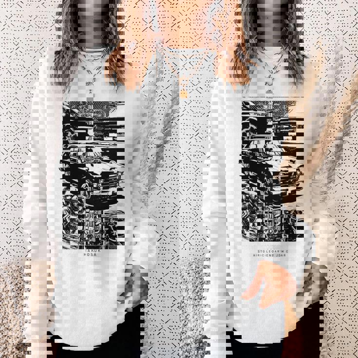 スカイライン ハコスカ ビンテージ スポーツカー ワイスピ ハードチューン グッズ 長袖tシャツ スウェットシャツ 彼女への贈り物