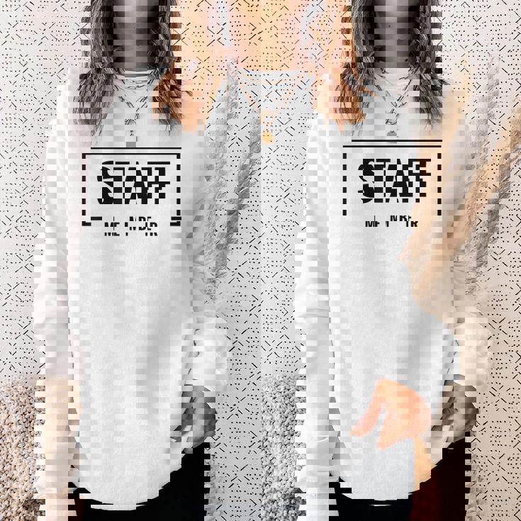 スタッフメンバーアソシエイトチーム スウェットシャツ 彼女への贈り物