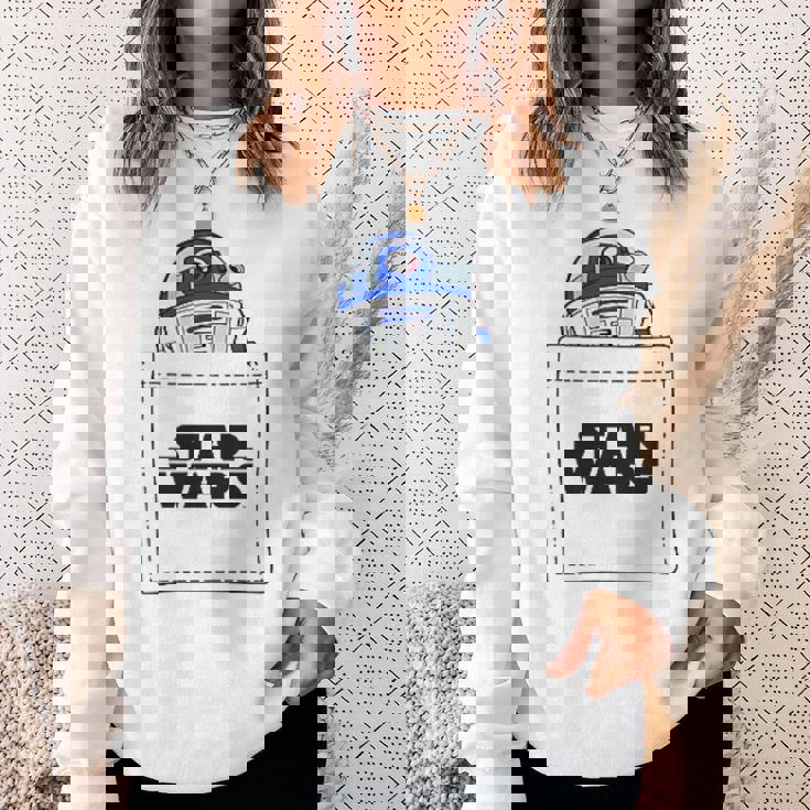 スターウォーズ R2-D2 ロゴポケット スウェットシャツ 彼女への贈り物