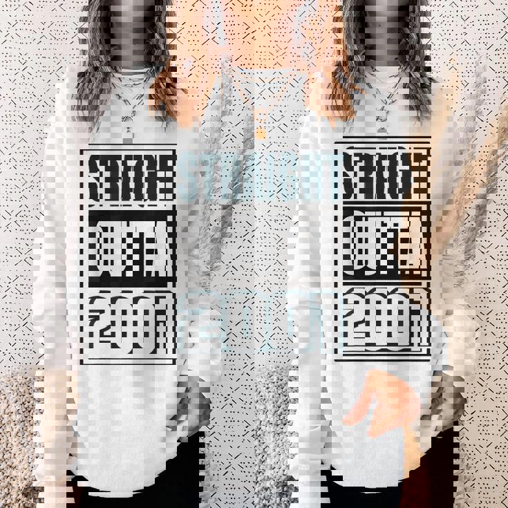 ストレイト・アウタ 2001 バースデー 2001 年生まれ 2001 ヴィンテージ スウェットシャツ 彼女への贈り物