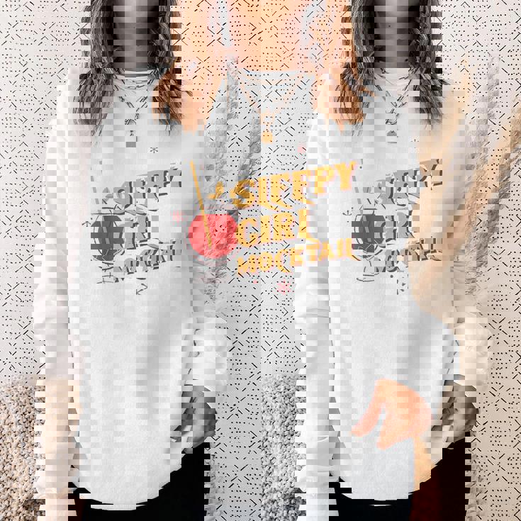 スリーピーガール モクテルクラブ レトロ ウェルネス キュート ファッショントレンド スウェットシャツ 彼女への贈り物