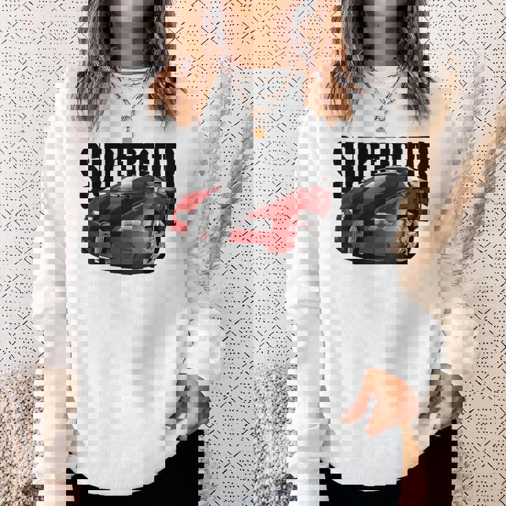 スー、スポーツカー、マッスルカー、レースカーのtシャツ。 スウェットシャツ 彼女への贈り物