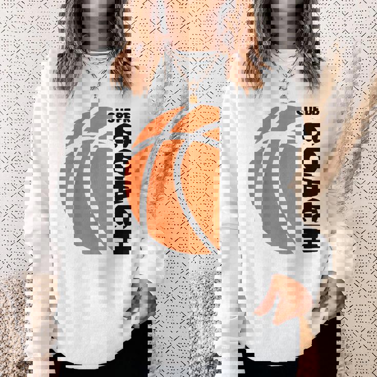 スーパー コーチ バスケットボール スポーツ バスケットボール コーチ Basketball Coach スウェットシャツ 彼女への贈り物