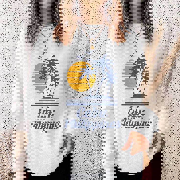 セブ フィリピン フィリピン ビーチ 観光 お土産 バケーション スウェットシャツ 彼女への贈り物