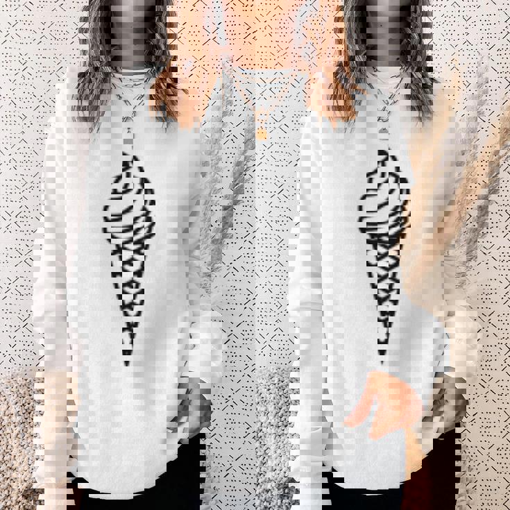 ソフトクリーム スウェットシャツ 彼女への贈り物