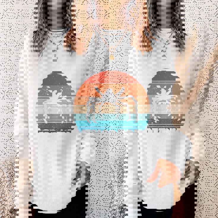 タカアシガニのささやき 海洋生物学者 長袖tシャツ スウェットシャツ 彼女への贈り物