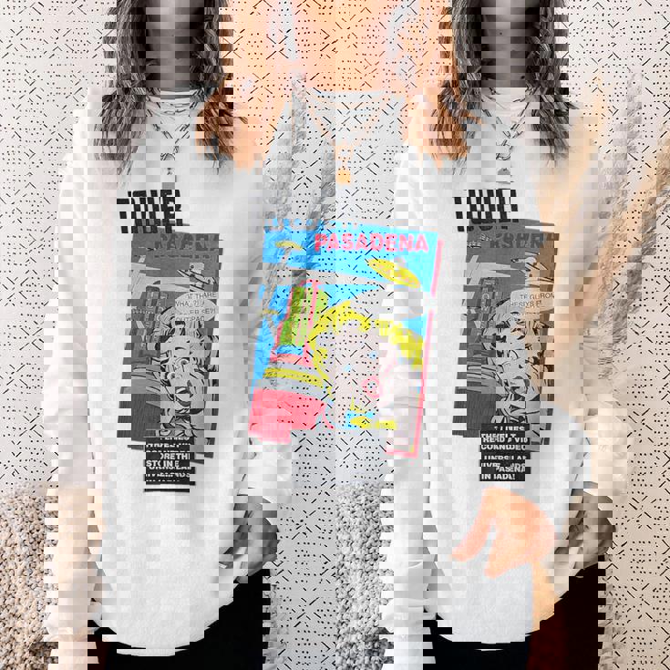 タワーレコード パサデナ レトロ ヴィンテージ 音楽 スウェットシャツ 彼女への贈り物