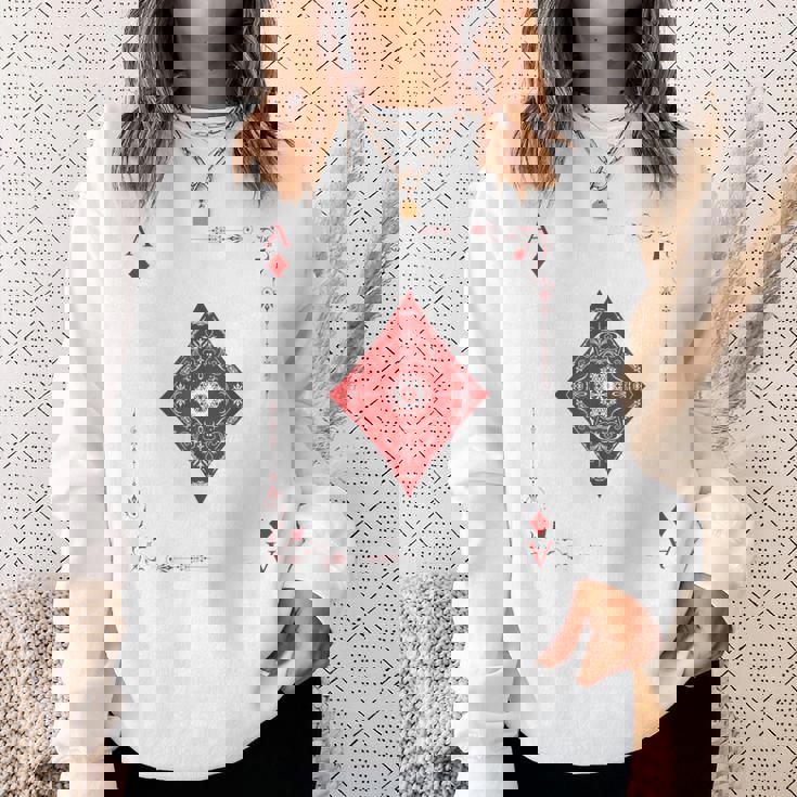 ダイヤのエース トランプ スウェットシャツ 彼女への贈り物