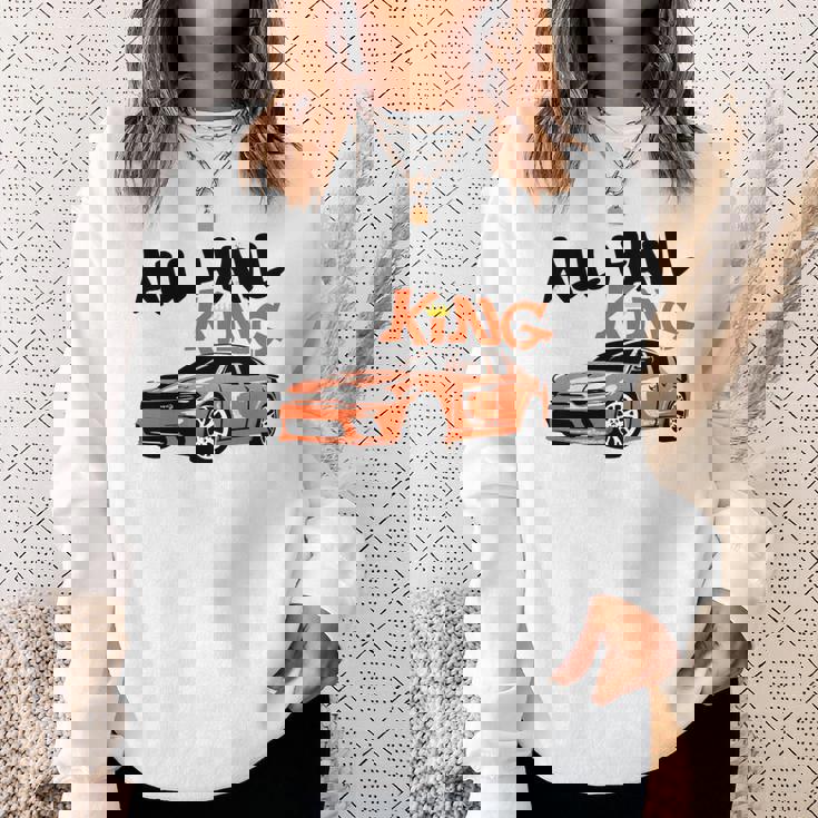 ダッジチャージャー キングデイトナ オールヘイル・ザ・キング ラストコール 長袖tシャツ スウェットシャツ 彼女への贈り物