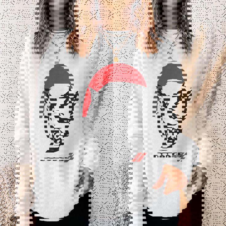 ダッジデーモンサンタハット赤 スウェットシャツ 彼女への贈り物