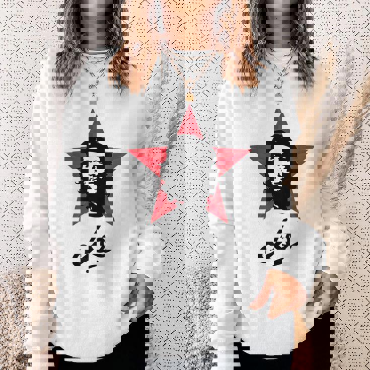 チェ・ゲバラ、キューバ、署名、ゲリラ、チェ スウェットシャツ 彼女への贈り物