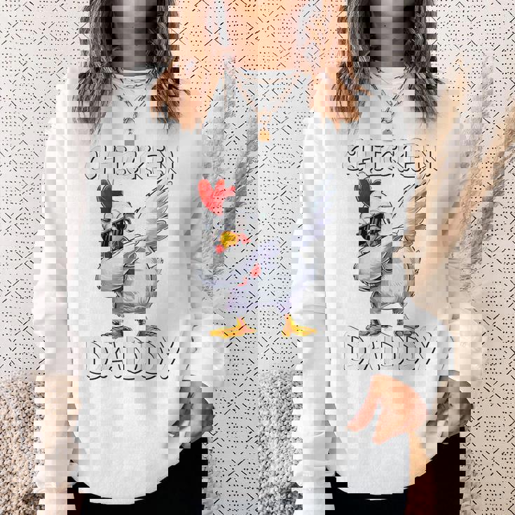 チキン パパ ニワトリ 父 チキン ジャンパー 農家 父の日 スウェットシャツ 彼女への贈り物