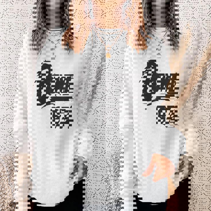 デヴィッド・ボウイ・ダイアモンド・ドッグス 1974 スウェットシャツ 彼女への贈り物