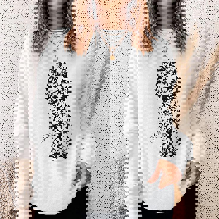 トイプードル かわいい犬好きのギフト レディース スタンダードプードル メンズ スウェットシャツ 彼女への贈り物