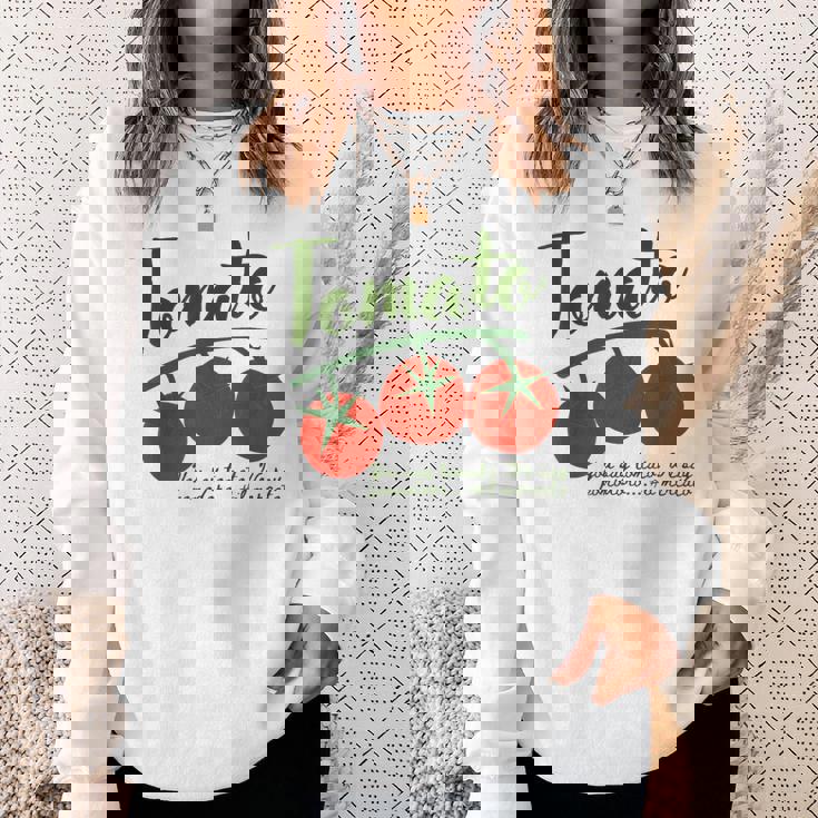 トマトガール 夏 Il ポモドーロ イタリアンサマー スウェットシャツ 彼女への贈り物